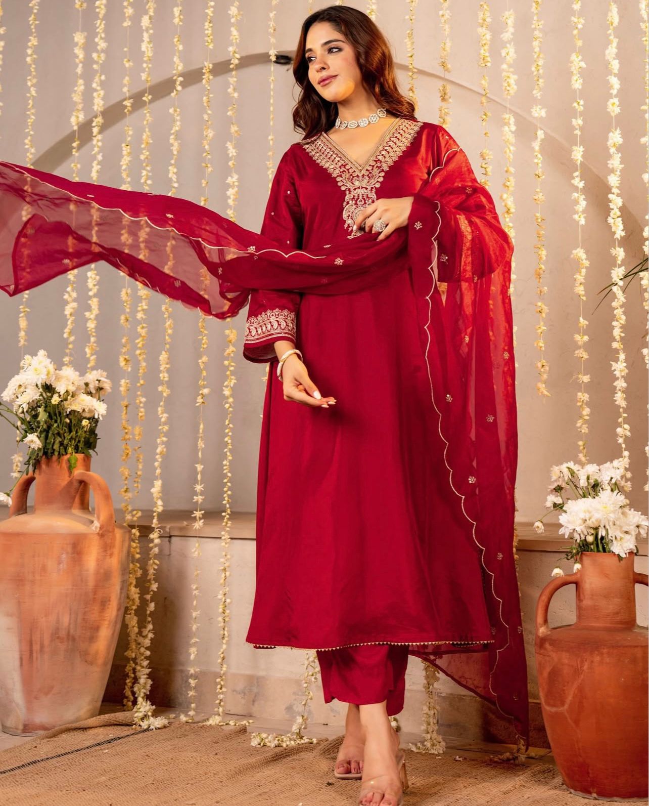 Red cloth