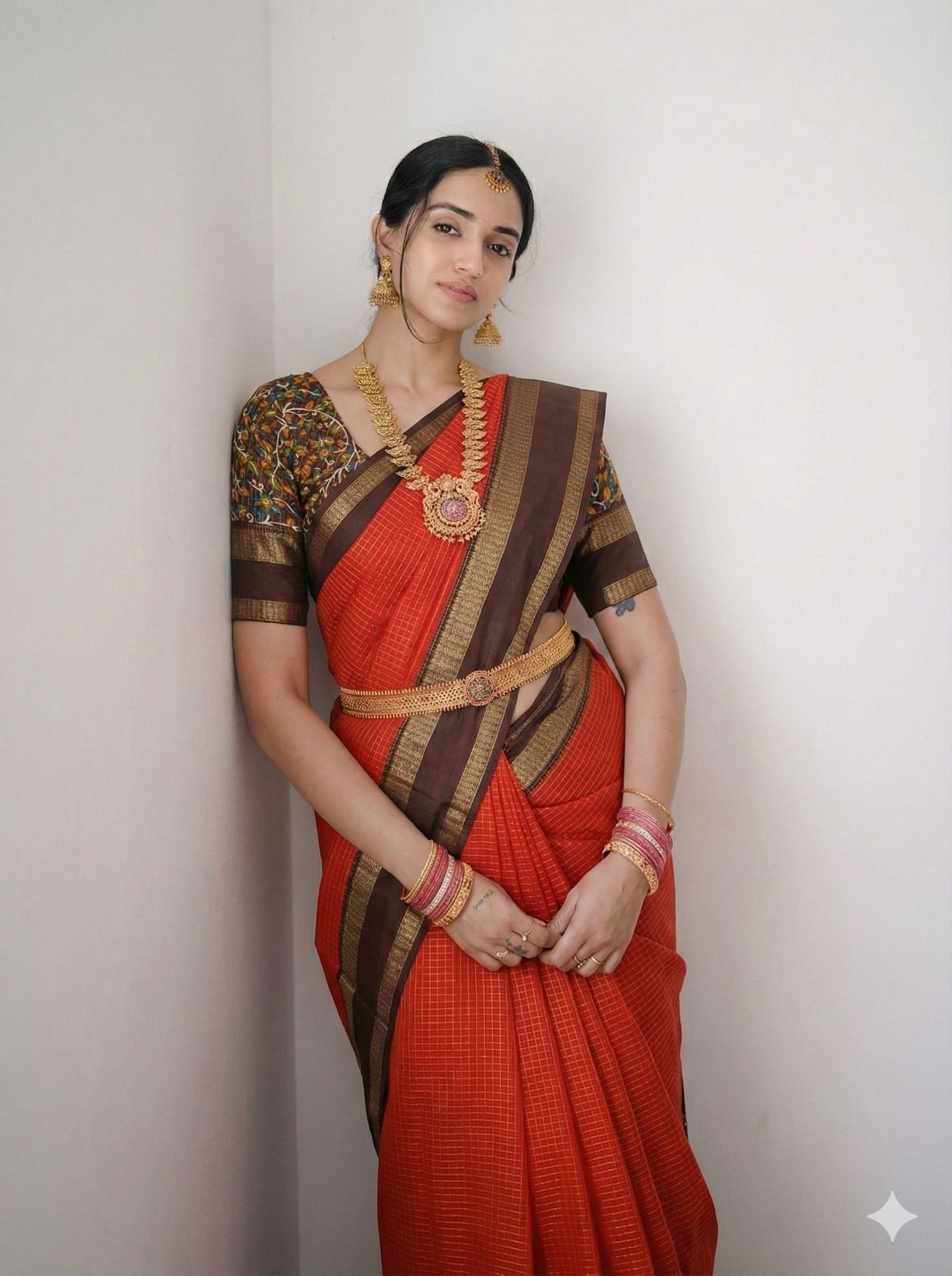 Marshmallow Saree